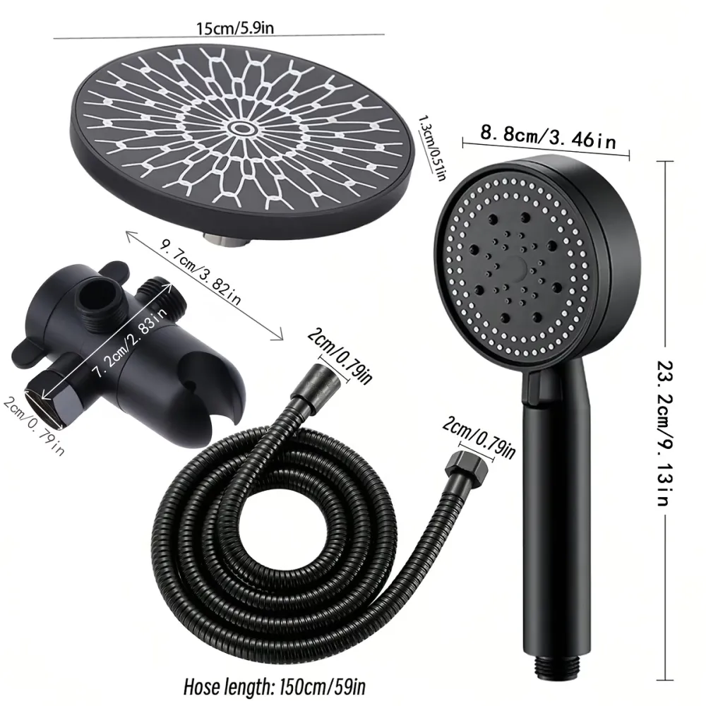 Dual Shower Head Combo