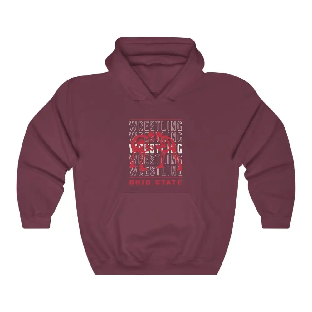 Retro Wrestler Graphic Hoodie
