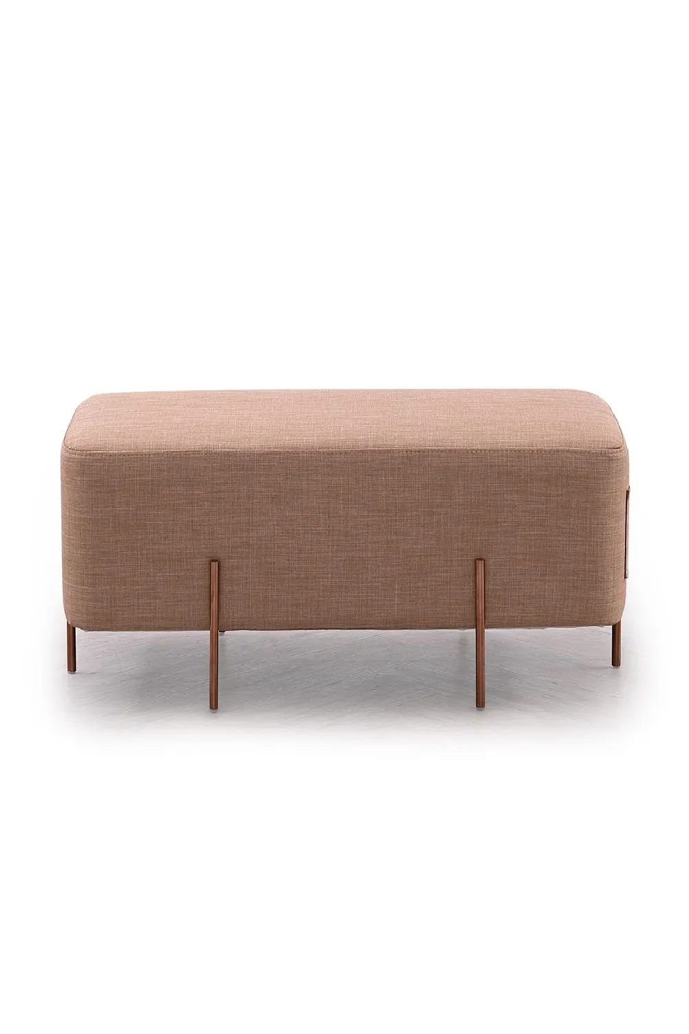 Fabric Pocket Ottoman