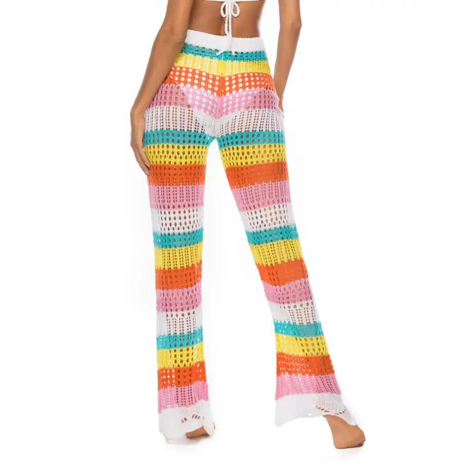 Women's High-Waist Cutout Contrast Swimsuit