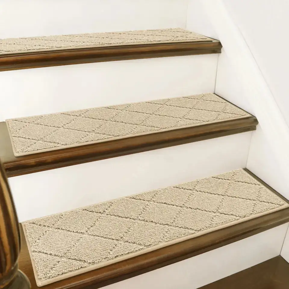Diamond Pattern Stair Tread Set