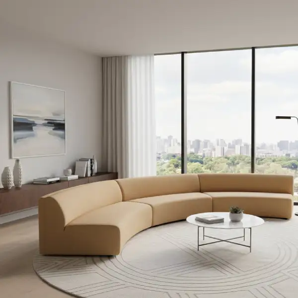 Modular Concave Sofa