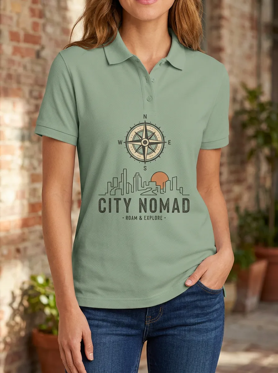 City Nomad Compass Casual Shirt Classic