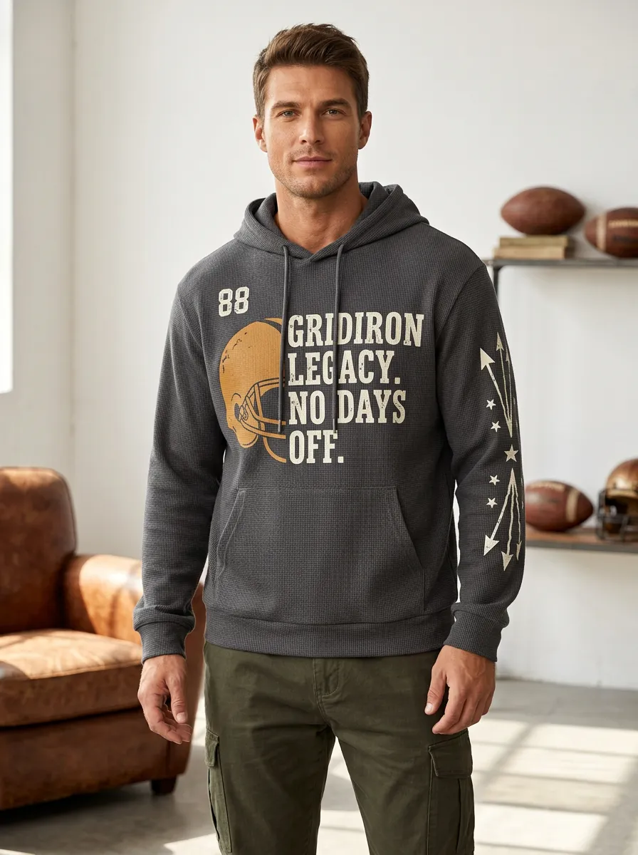 Men's Heritage Football Gridiron Legacy Helmet Hoodie