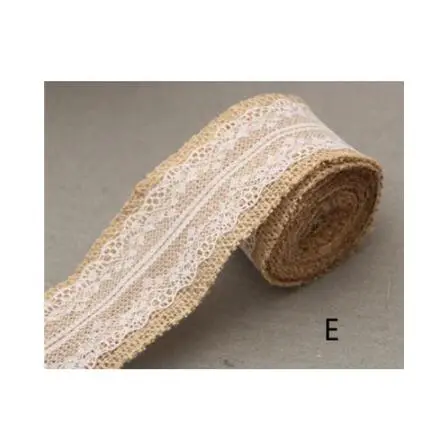 Protective Burlap Lace Ribbon Roll