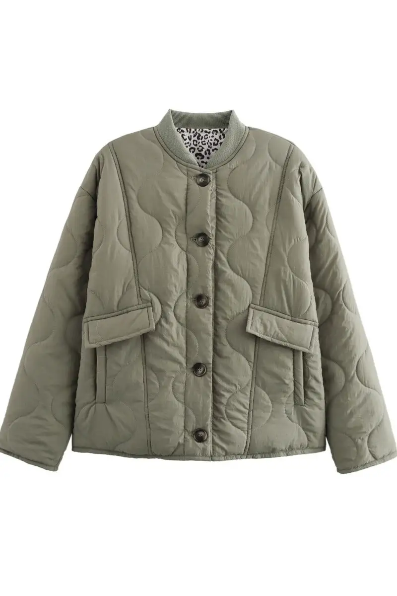 Quilted Relaxed Padded Jacket