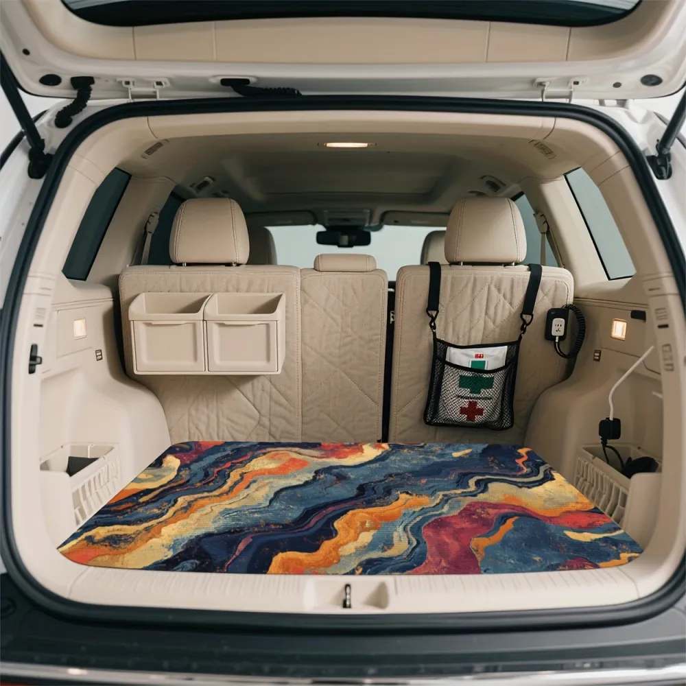 Artistic Swirl Cargo Liner