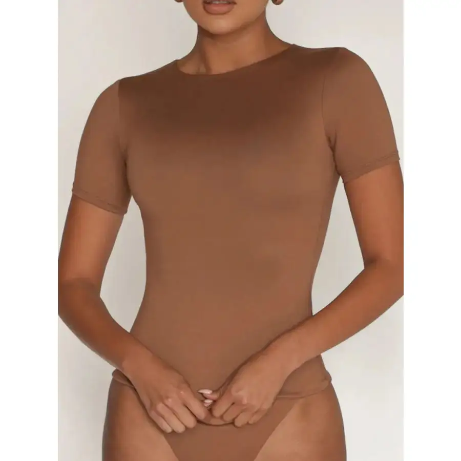 Women's Short-Sleeve Swim Top