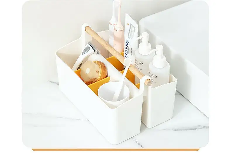 Storage Caddy With Adjustable Dividers