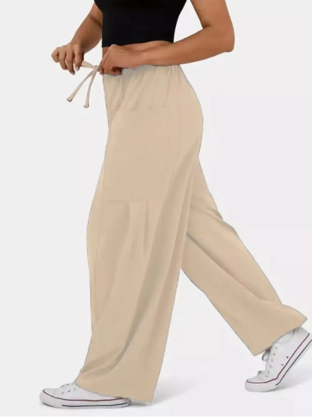 Casual Wide Leg Trousers