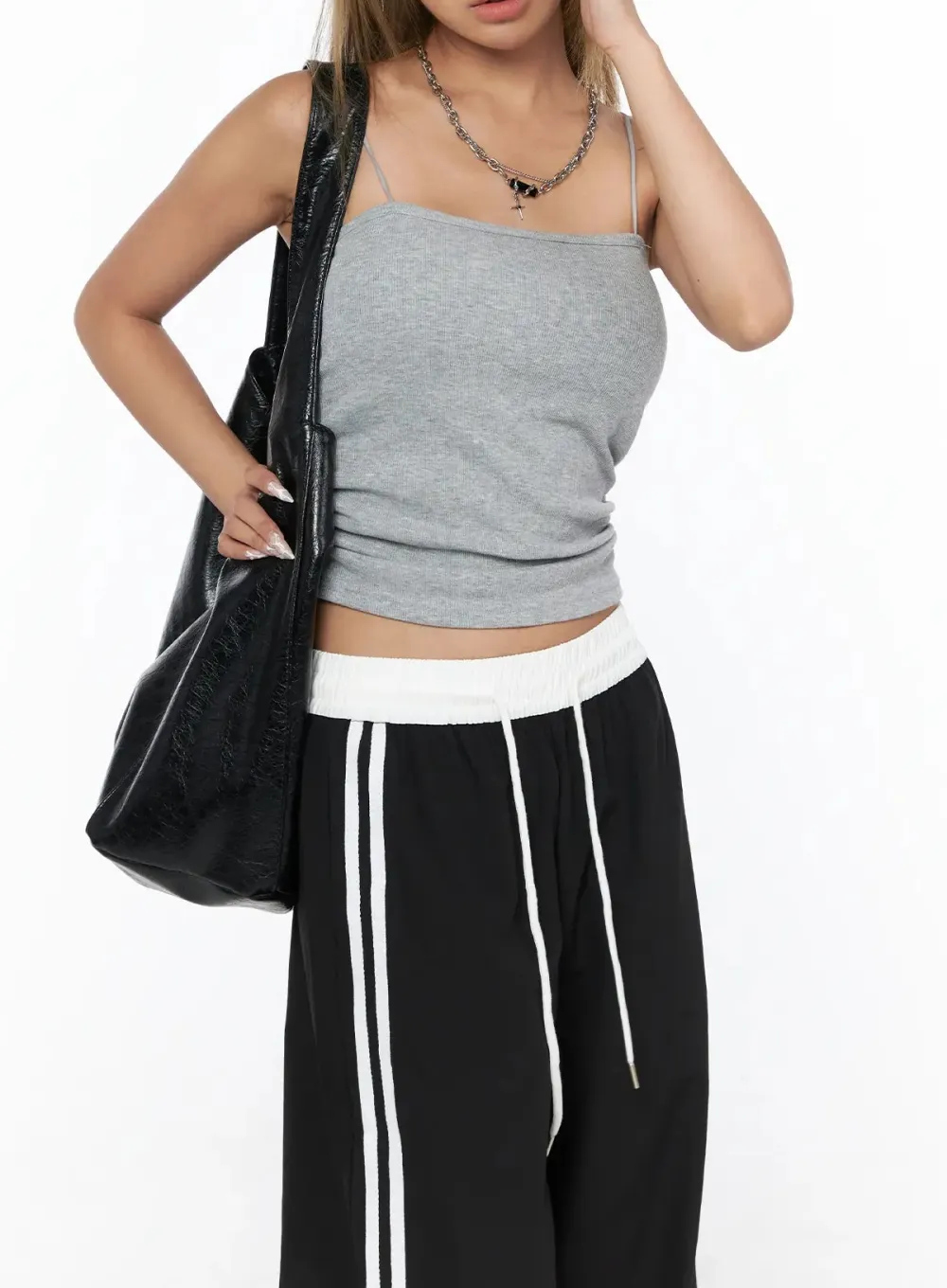 Shirred Padded Tank Top