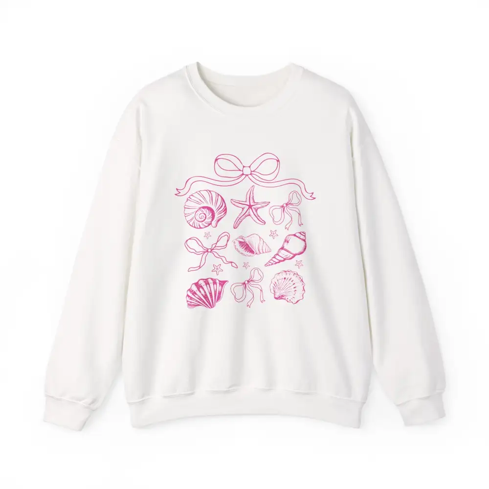 Bow Graphic Crewneck Sweatshirt