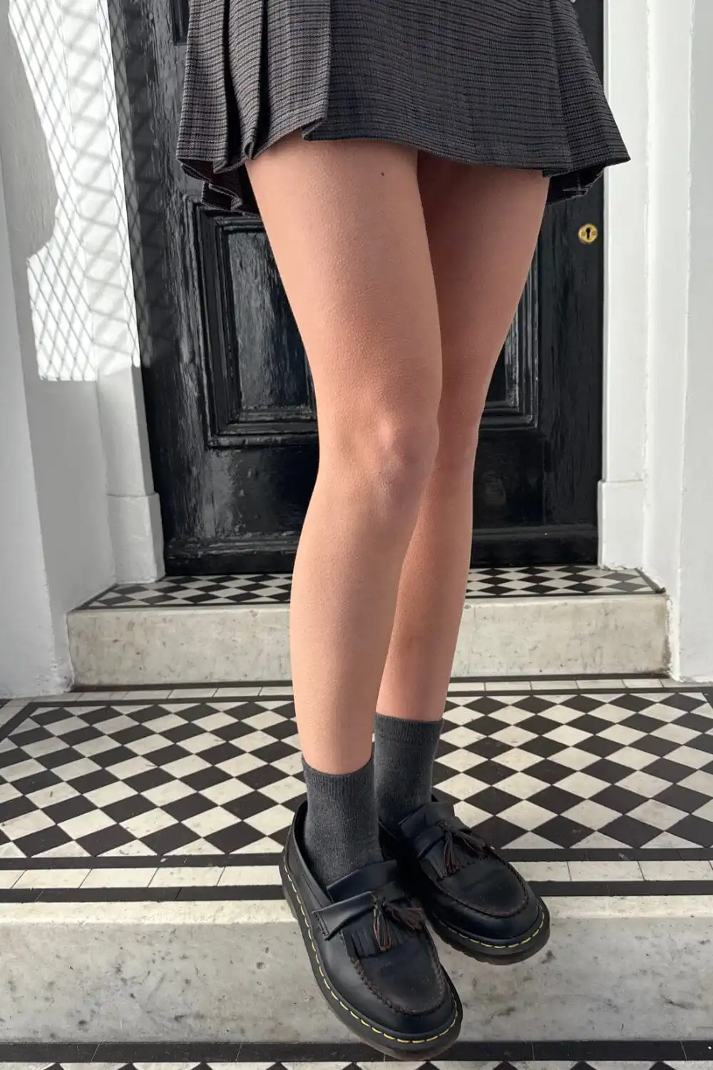 Neutral Cotton Ankle Socks