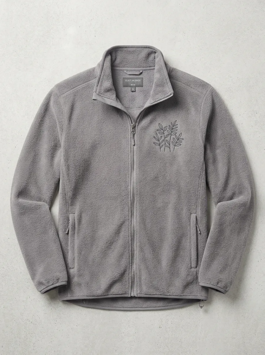 Nature Botanical Leaf Fleece Jacket