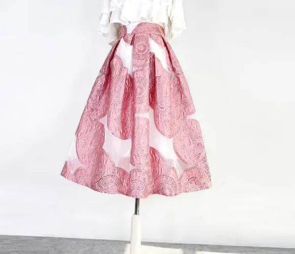 Lightweight Seaside Everyday Casual Embroidered Skirt