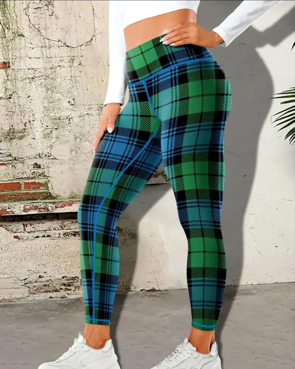Classic Plaid Everyday Leggings