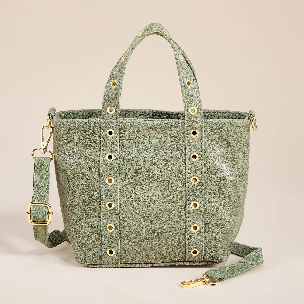 Modern Leather Satchel Bag