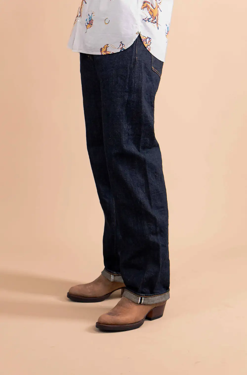 Workwear Inspired Wide Straight Straight Jeans
