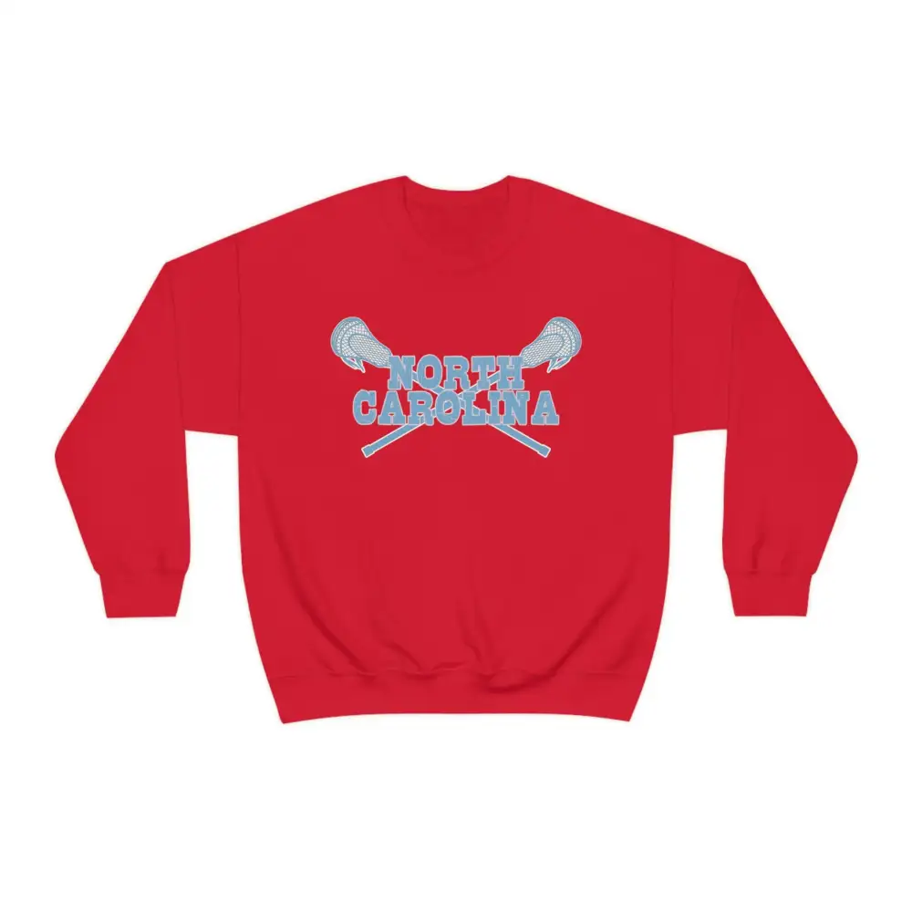 Everyday Crossed Sticks Lacrosse Graphic Crewneck Sweatshirt