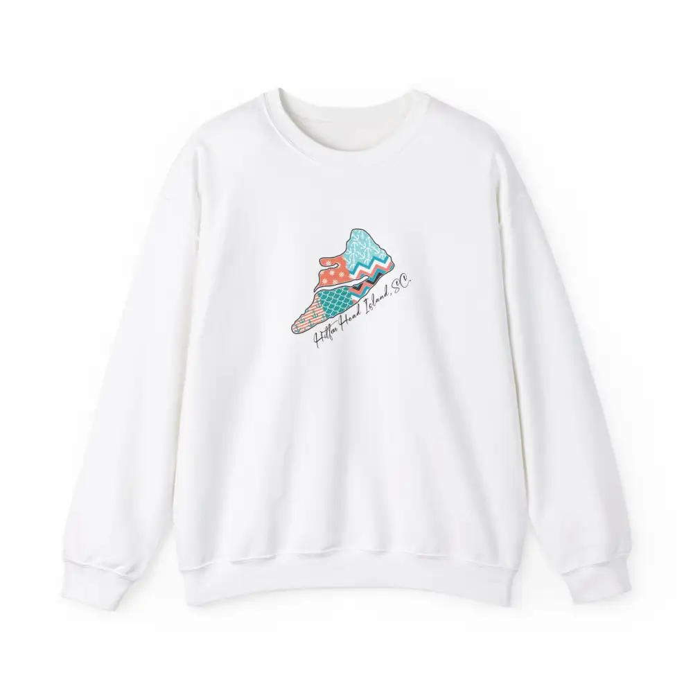 Nautical Blend Graphic Crewneck Sweatshirt