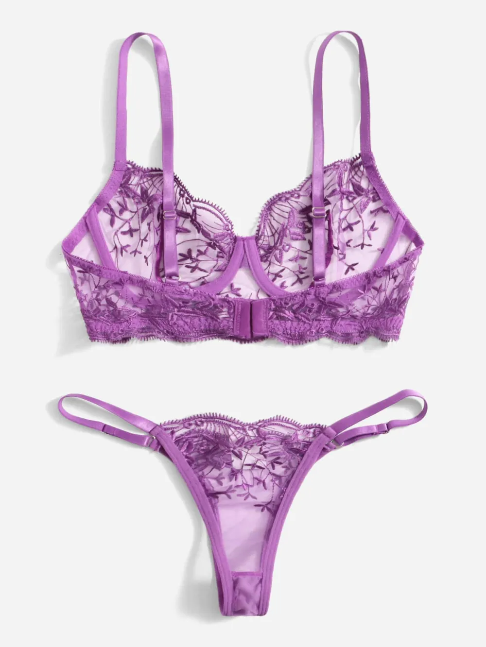 Modern Lace Lingerie Set