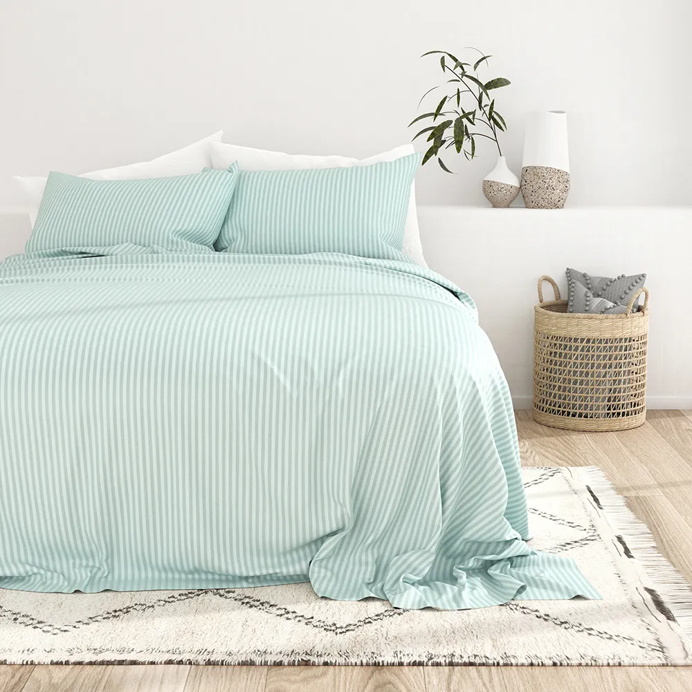 Striped Embossed Sheet Set