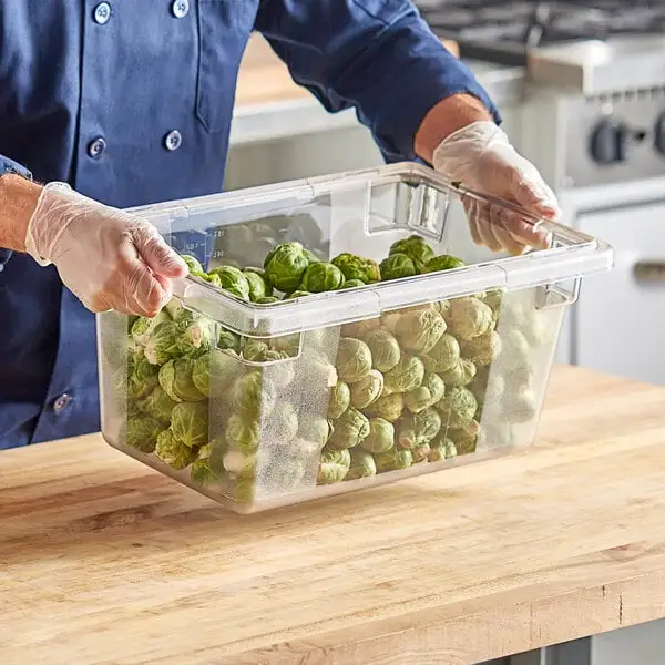 Space-Saving Polycarbonate Food Storage Box