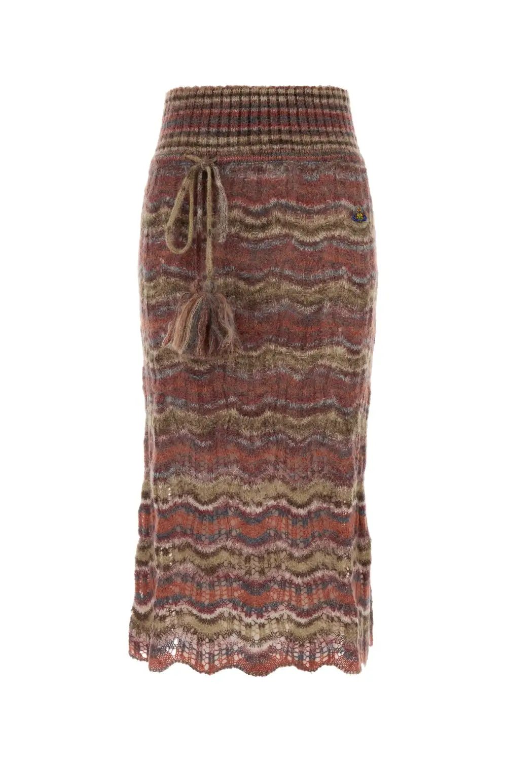 Mohair-Blend Skirt
