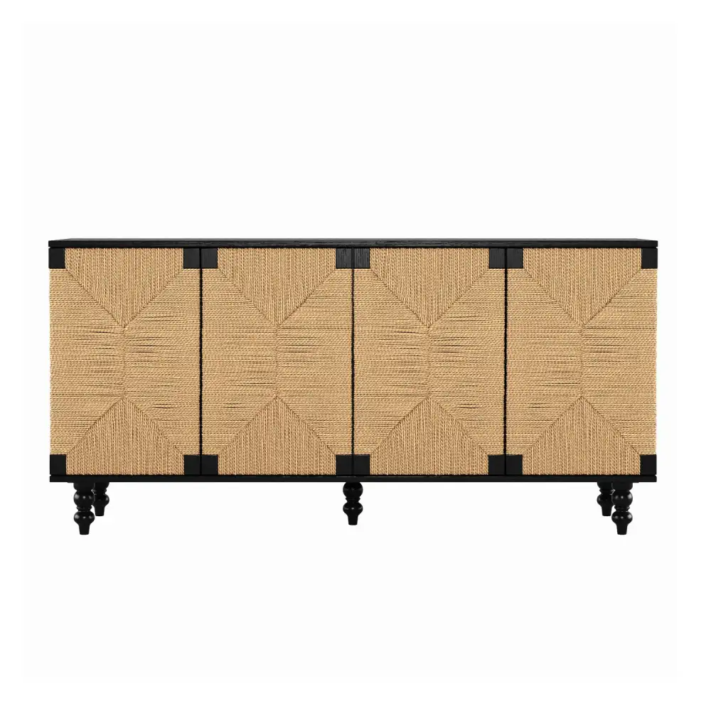 Wood Sideboard Buffet Storage Cabinet
