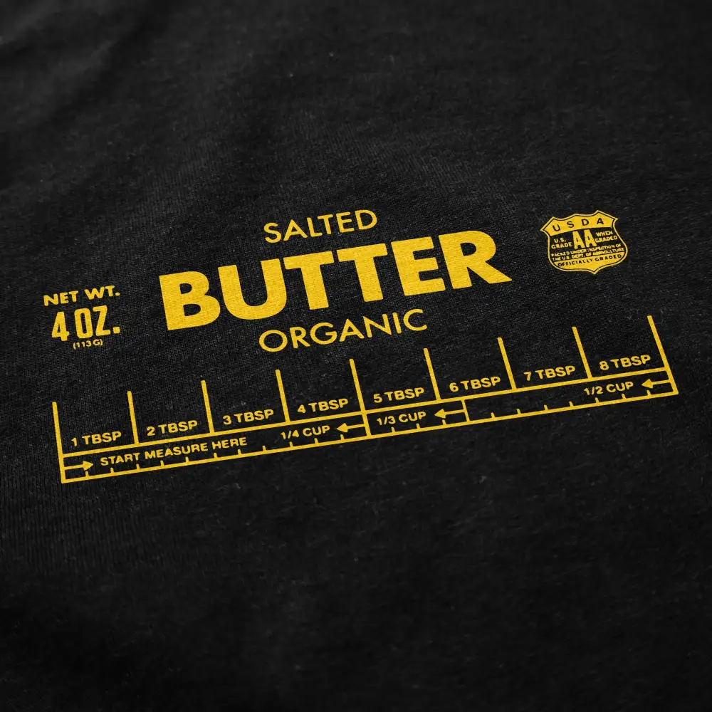 Vintage Butter Print Casual Sweatshirt