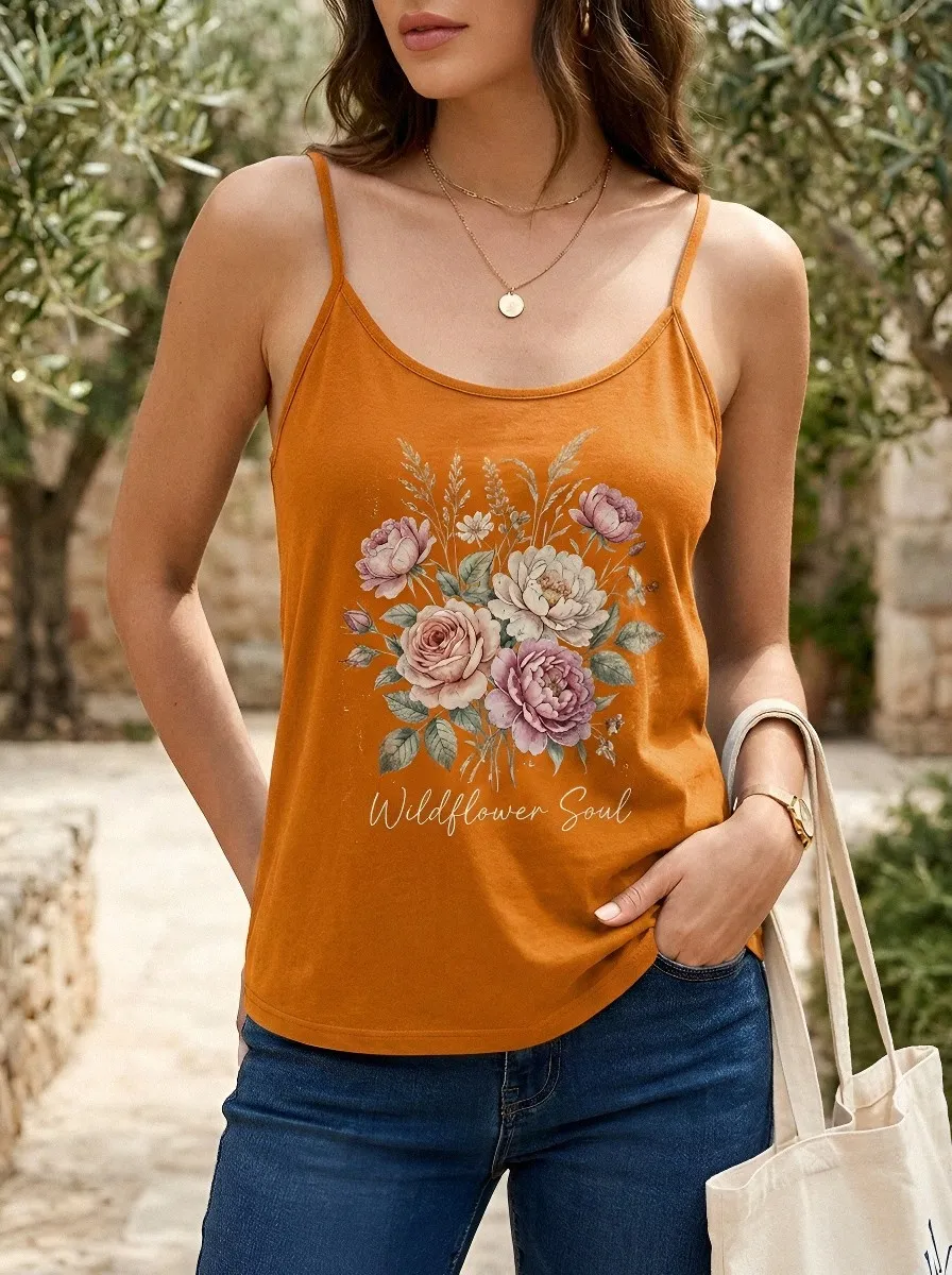 Wildflower Soul Floral Tank Top