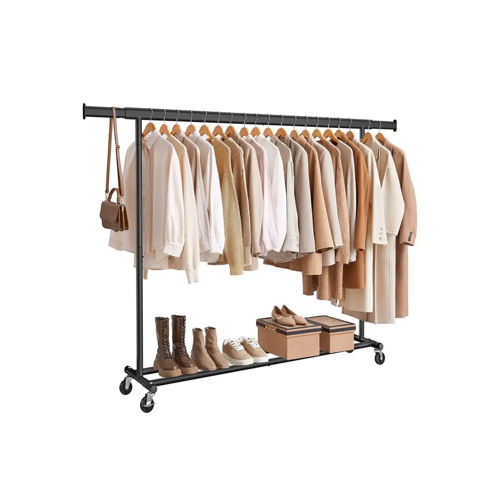 Extendable Heavy Duty Clothes Rail
