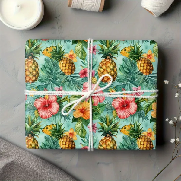 Pineapple & Floral Wrap