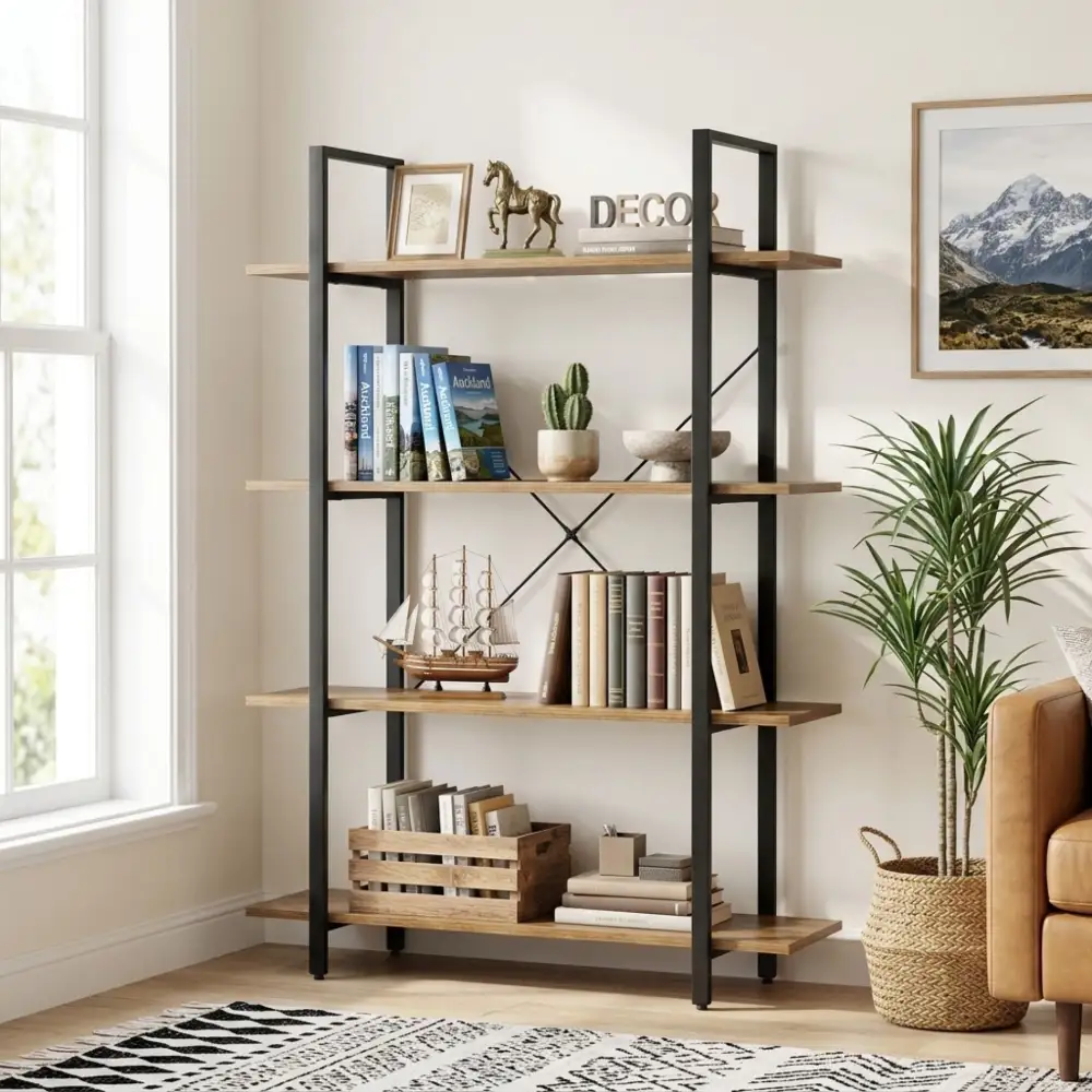 Smart Storage Contemporary Bookshelf