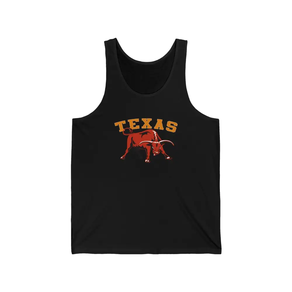 Longhorn Mascot Graphic Tank Top
