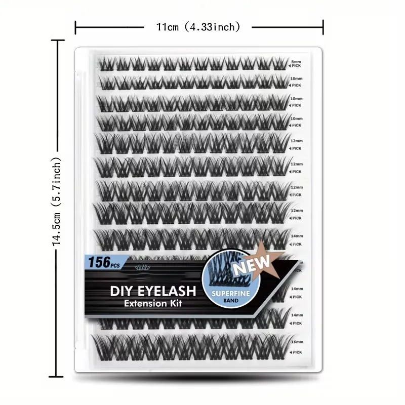 Multi-Length Cluster False Lashes