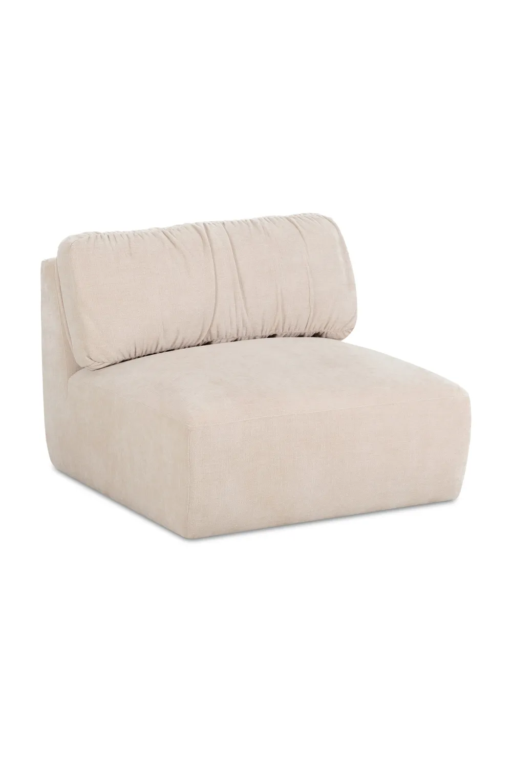 Chenille Slipper Chair