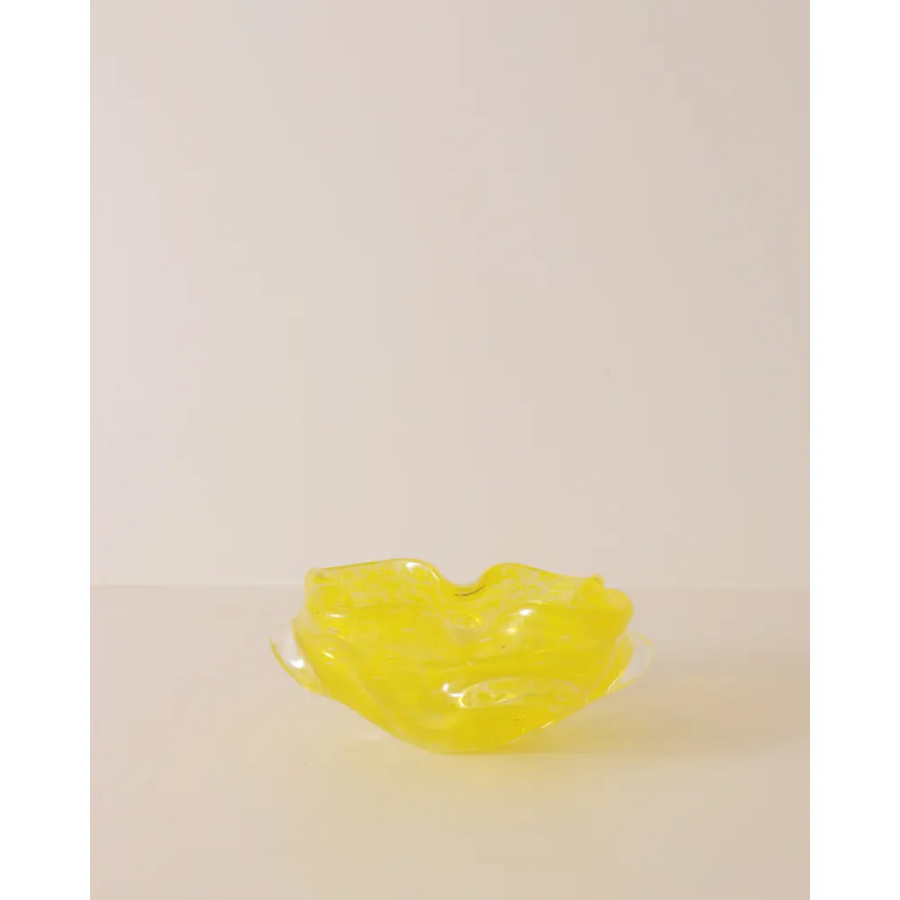 Polished Decorative Glass Bowl
