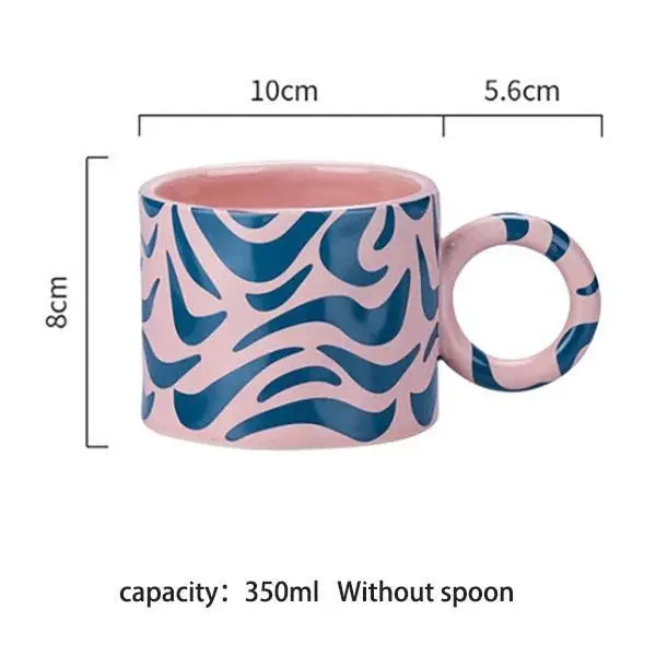 Ceramic Whimsical Drinkware Set