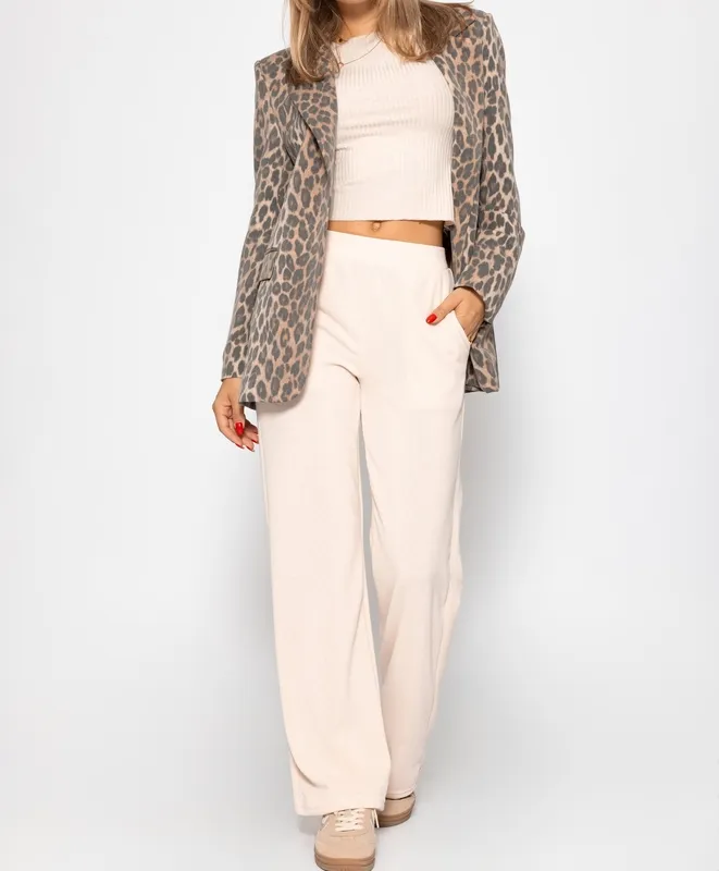 Beige Everyday Easy Clean Pants