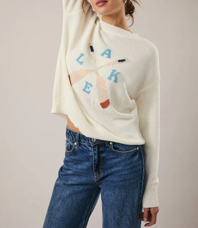 Soft Layer Cream Relaxed Tee