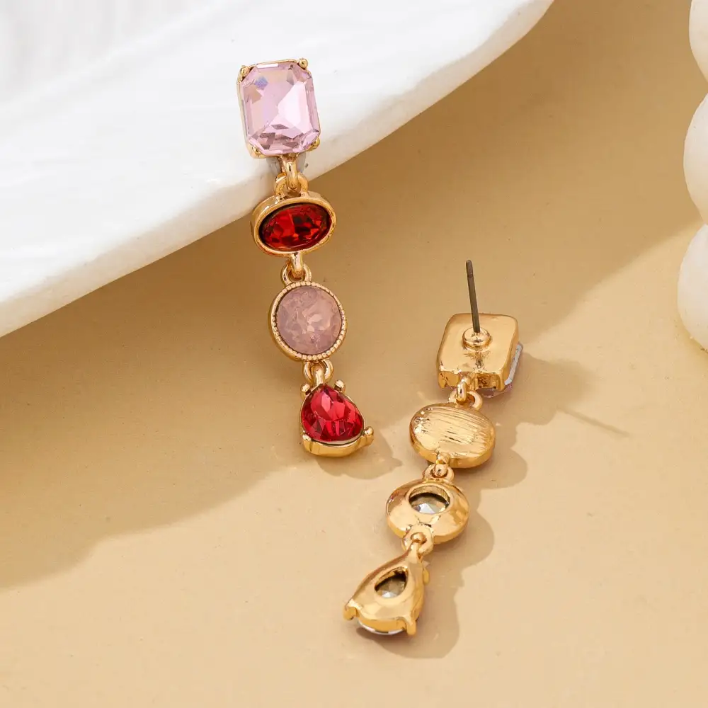 Pink And Ruby Multi Shape