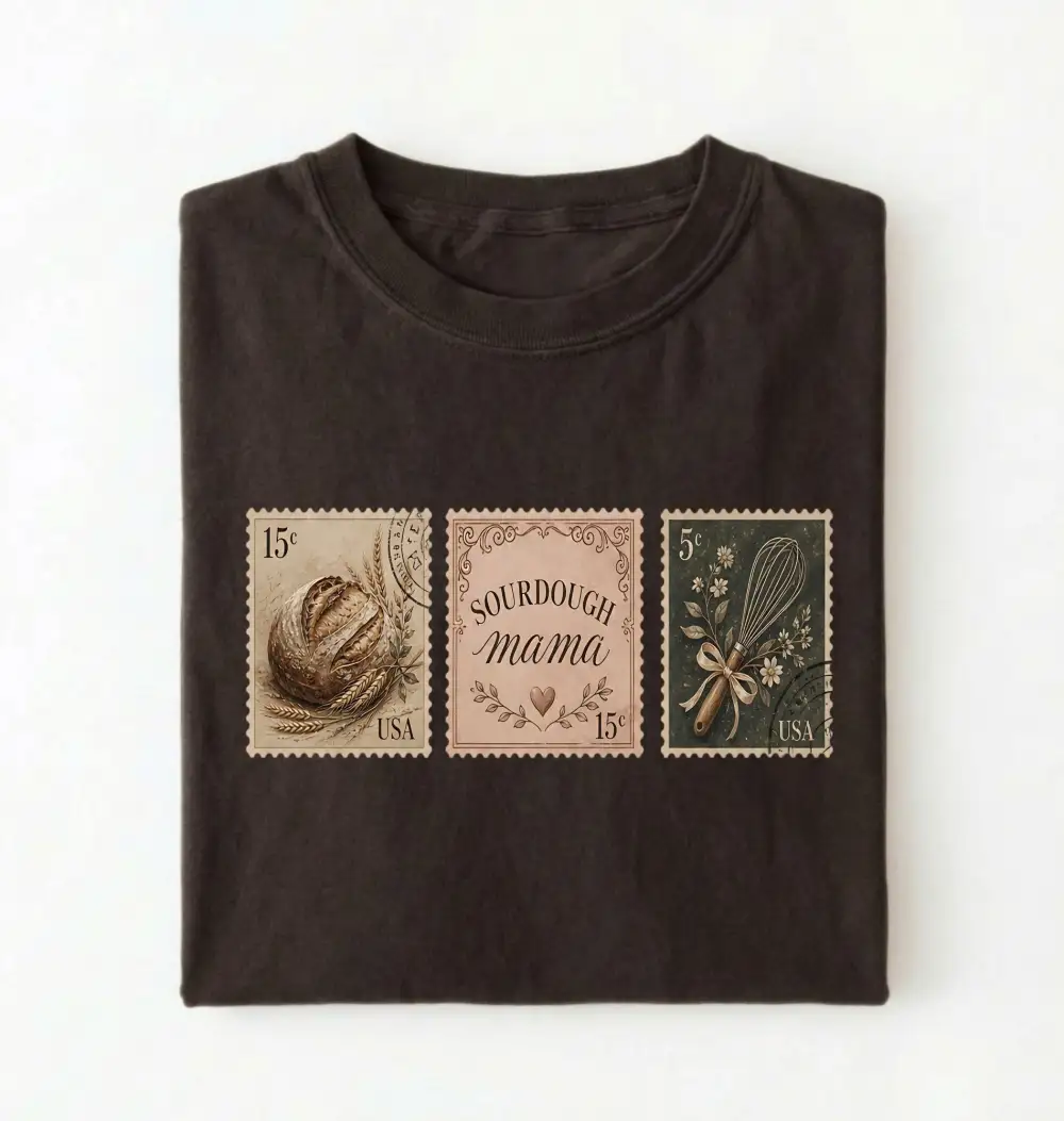 Mama Baking Graphic Cotton Tee