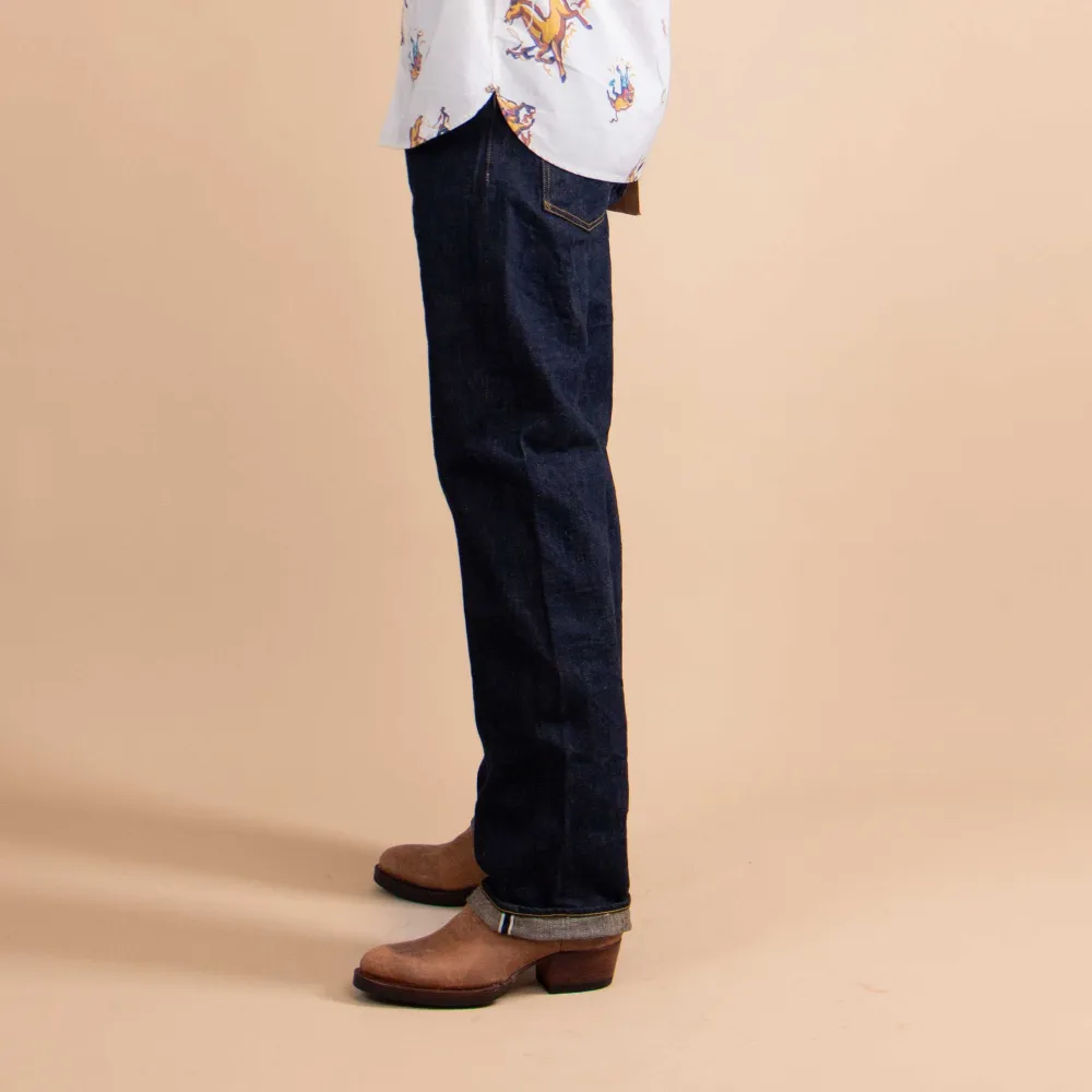 Workwear Inspired Wide Straight Straight Jeans