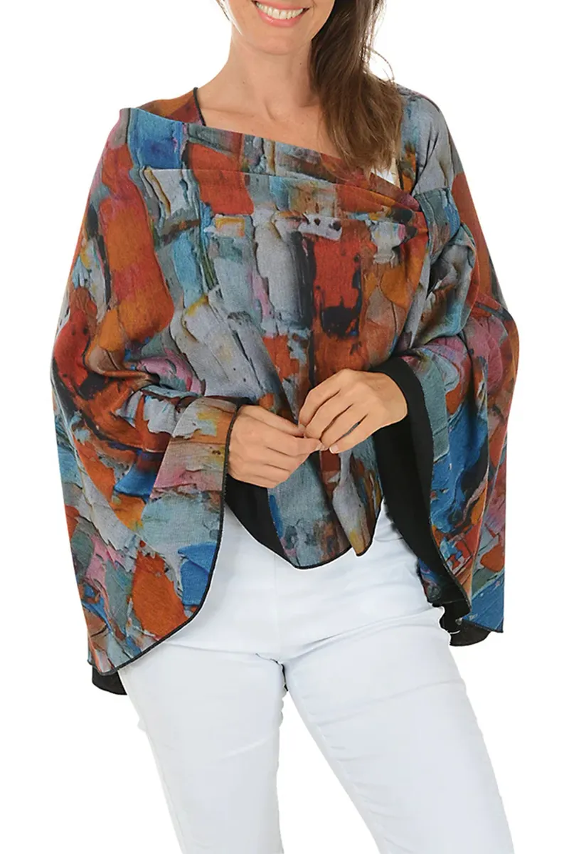 Long Sleeve Reversible Wrap