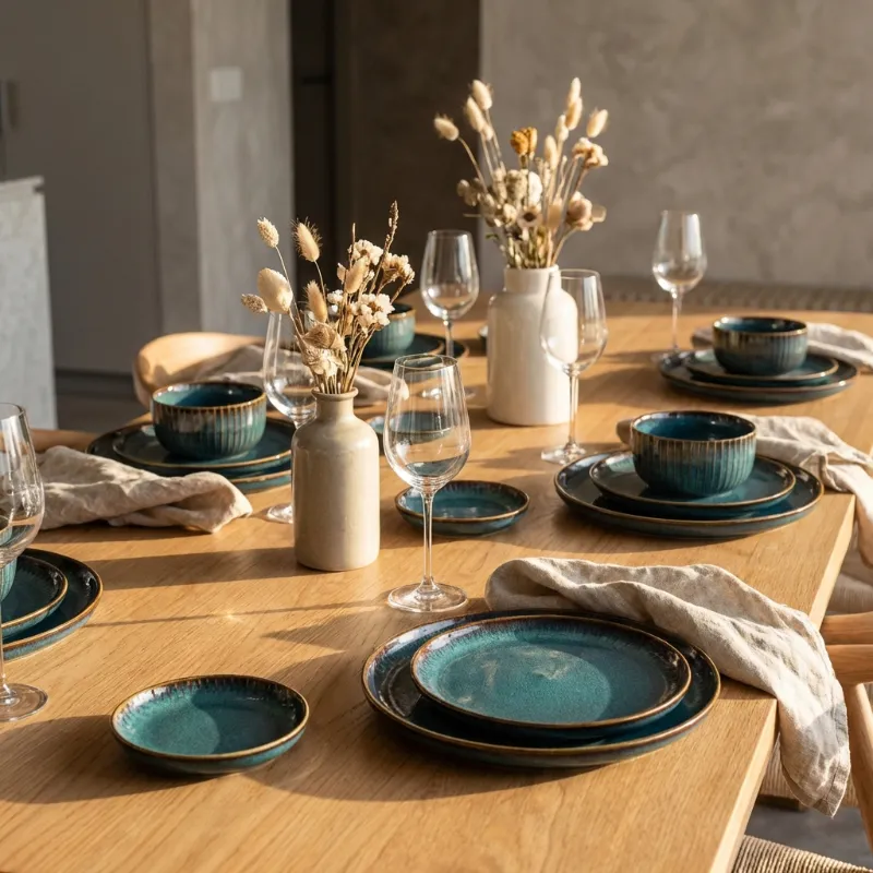 Everyday Serving Kiln-glazed Dinnerware