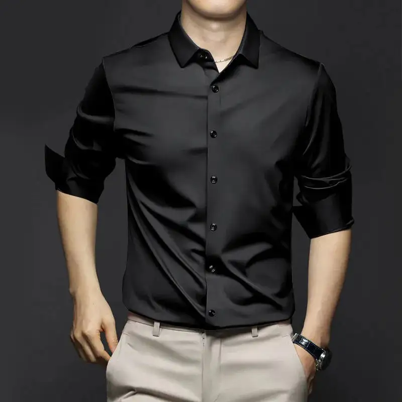 Men's Classic Button-Down Dress Shirt