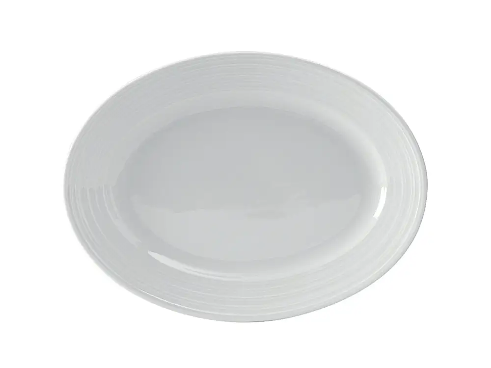 Sleek Oval Platter