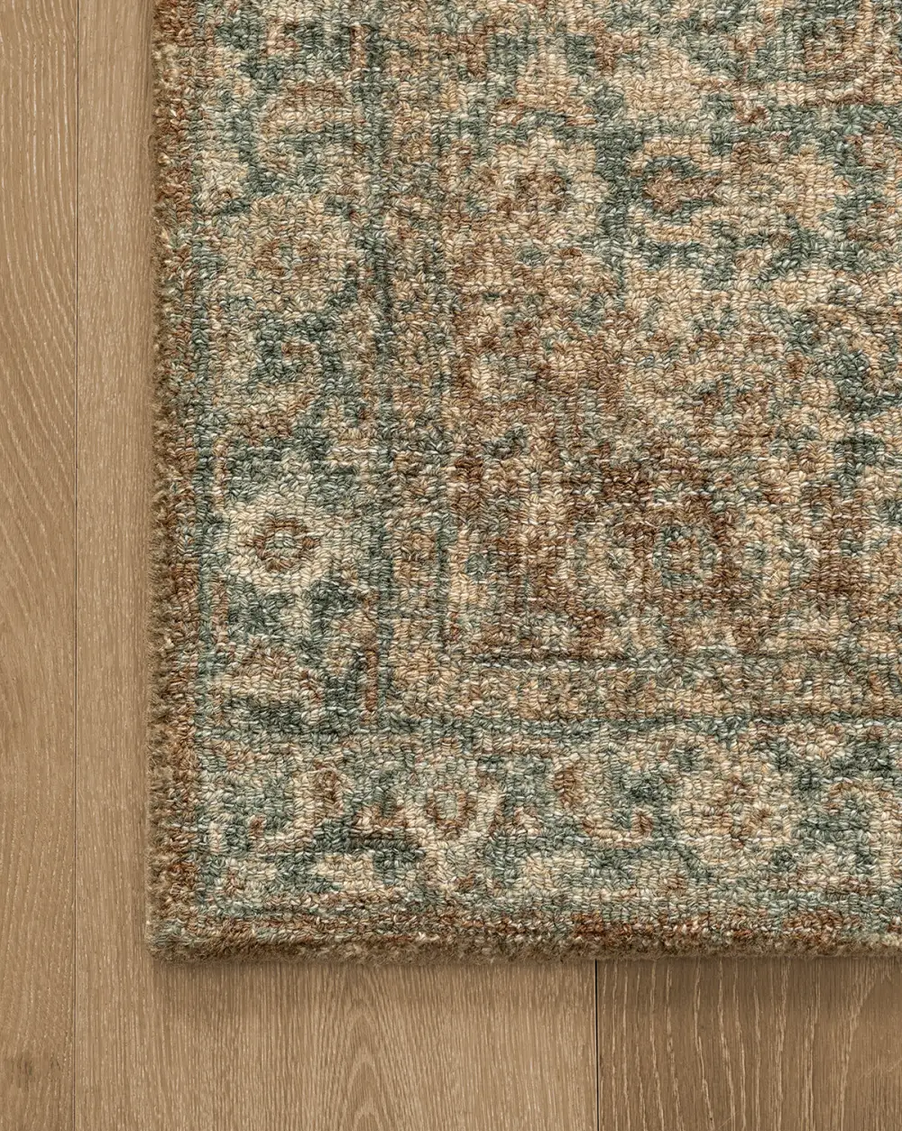 Textural Hand-Tufted Wool Area Rug