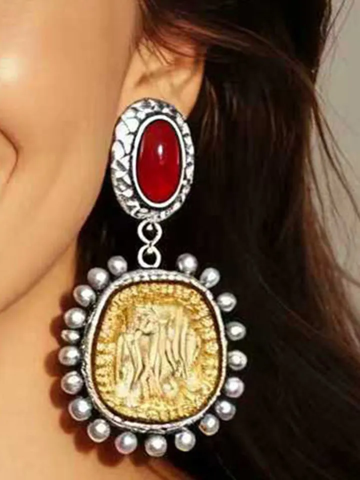 Radiant Openwork Accent Earrings